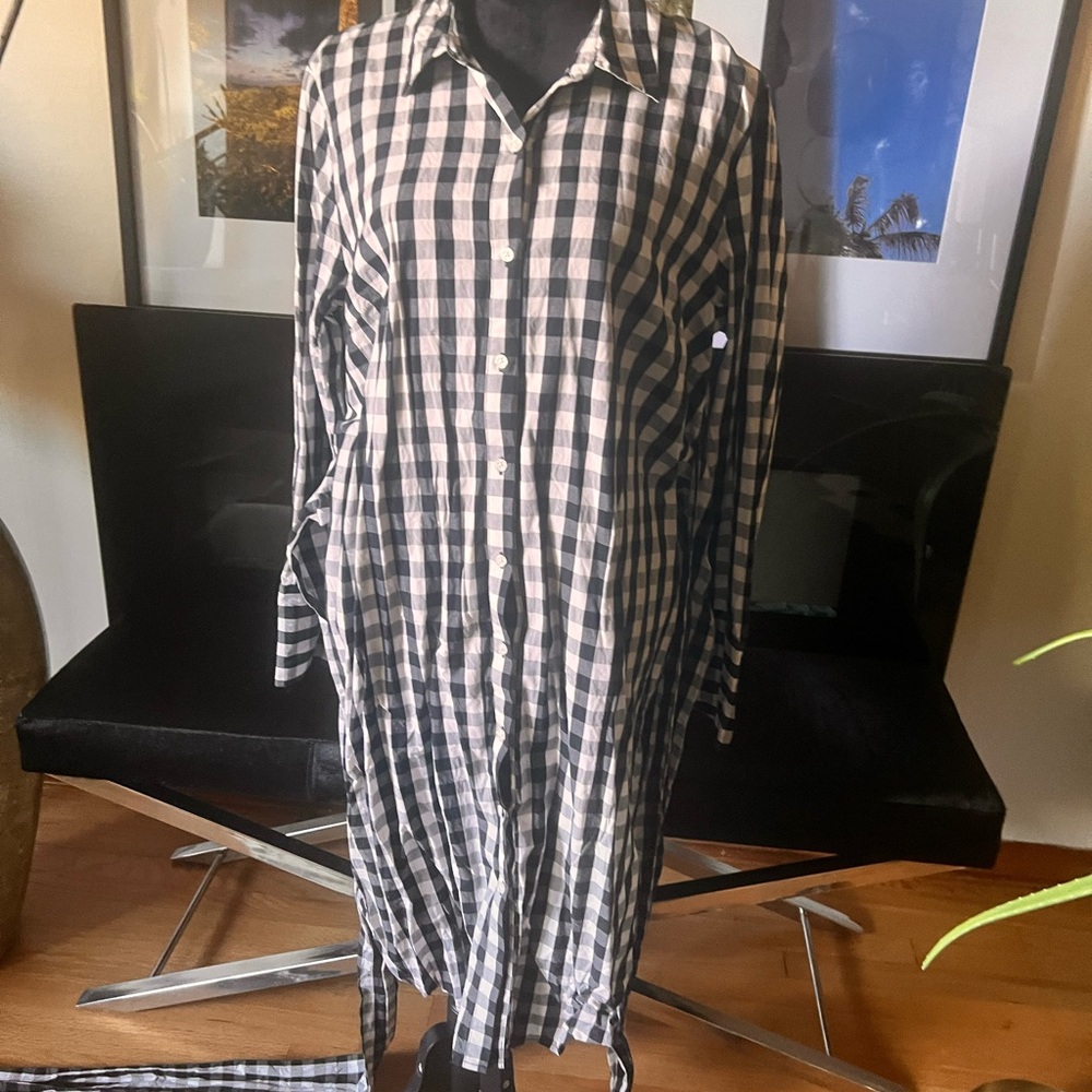 Who What Wear ladies black and white dress - size XL - Picture 3 of 5